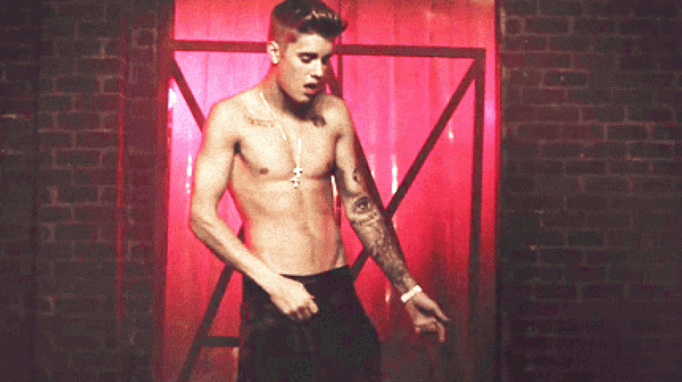Justin Bieber sexy tanec GIF